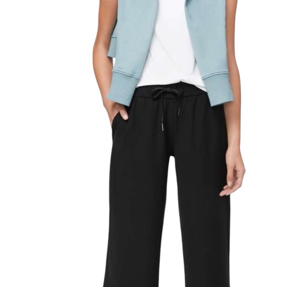 lululemon athletica Black Wide Leg Pants